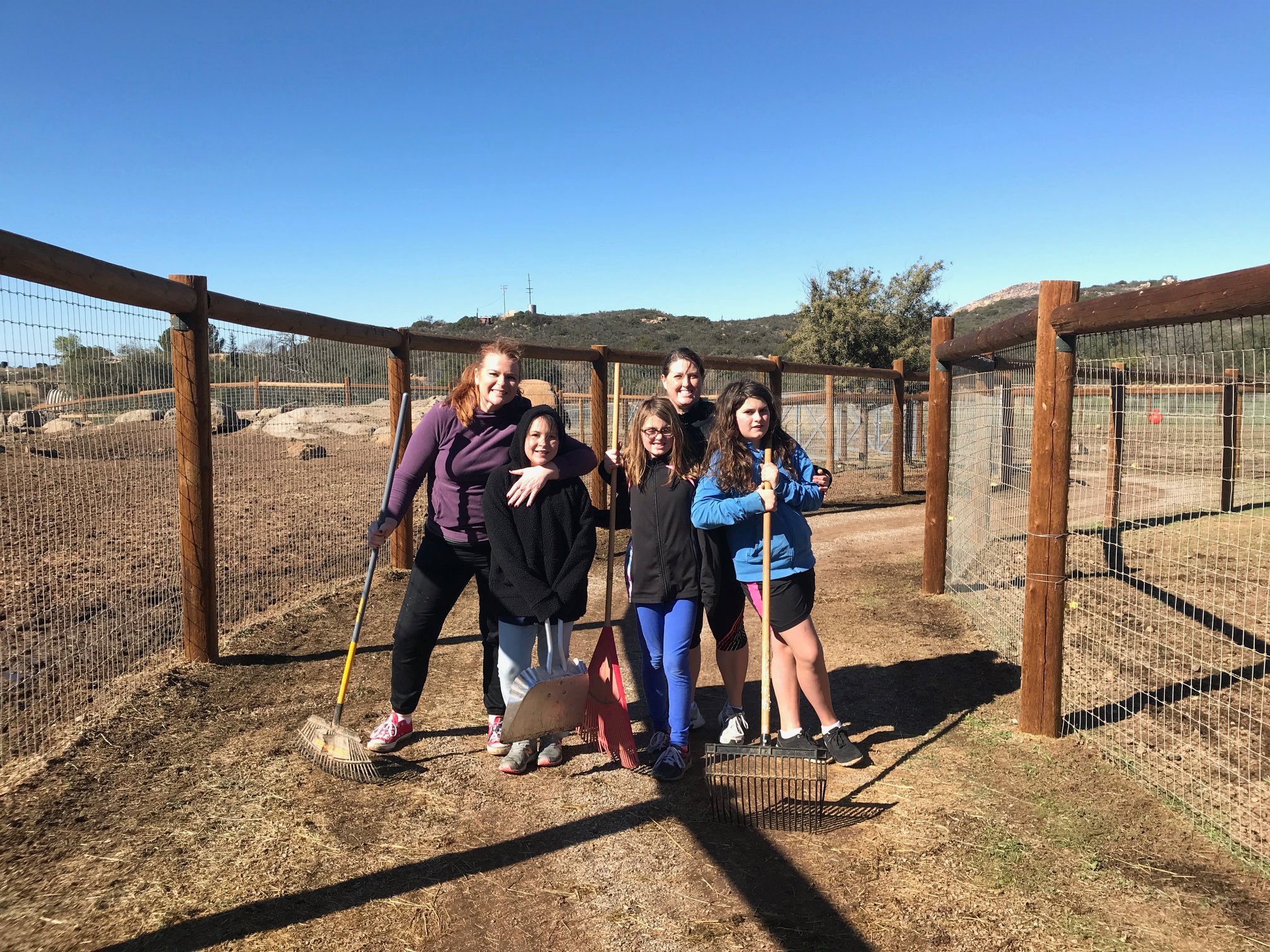 Clean-up Day at the Retreat